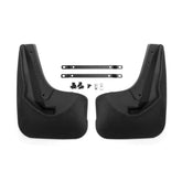 Juego Guardabarros Trasero para Ford Focus 2014-2018 Hatchback Negro Mate 2Pza